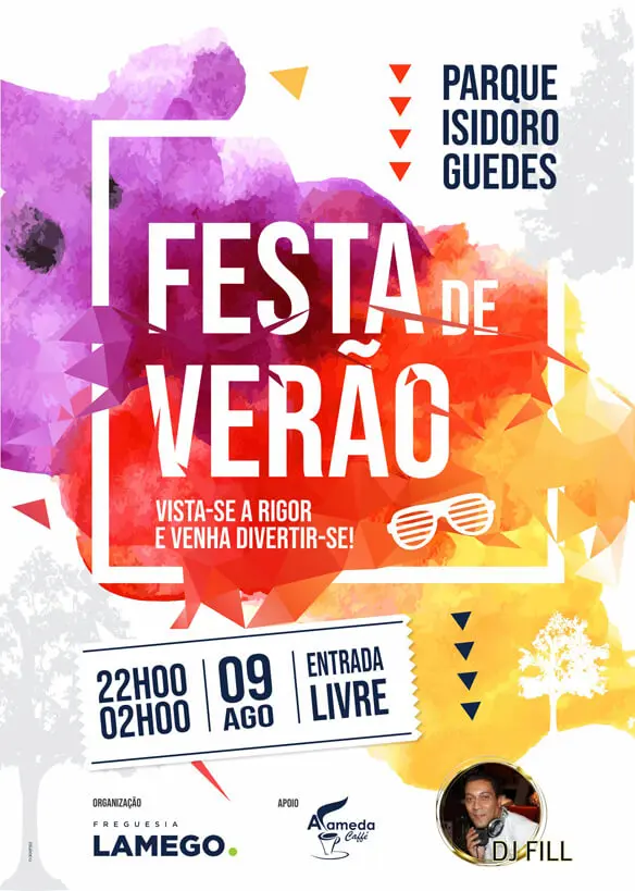 Cartaz Festa de Verão